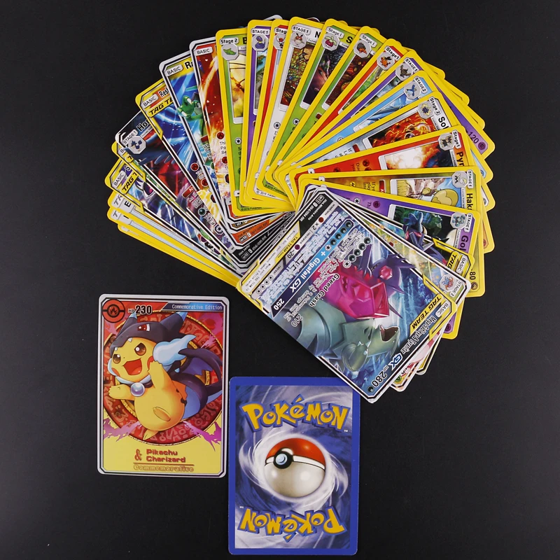 54 шт. карты в случайном порядке новая карта POKEMON VMAX английская версия Pokemon Sm11 Ptcg