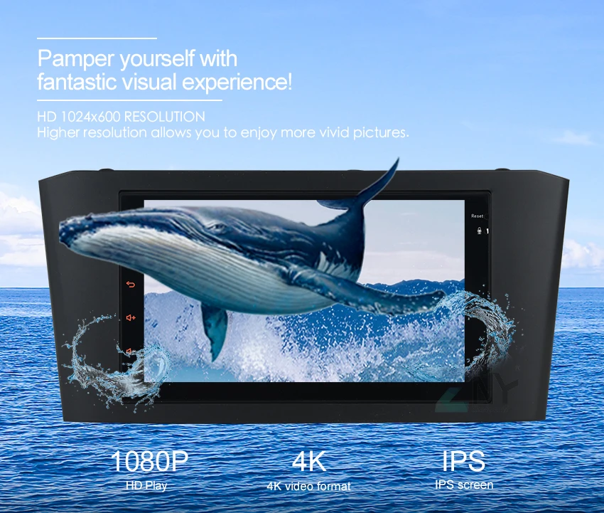 Excellent 7" IPS Android 9.0 Auto GPS Radio For Avensis T25 2003 2004 2005 2006 2007 2008 Audio Video Multimedia WiFi Navigation TDA7850 8