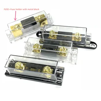 

Car Auto FUSE Holder ANL fuse box 80A 100A 150A 200A 300A 400A bolt-on fuse holder 30A 40A 50A 60A 70A 120A 130A 180A 250A 500A