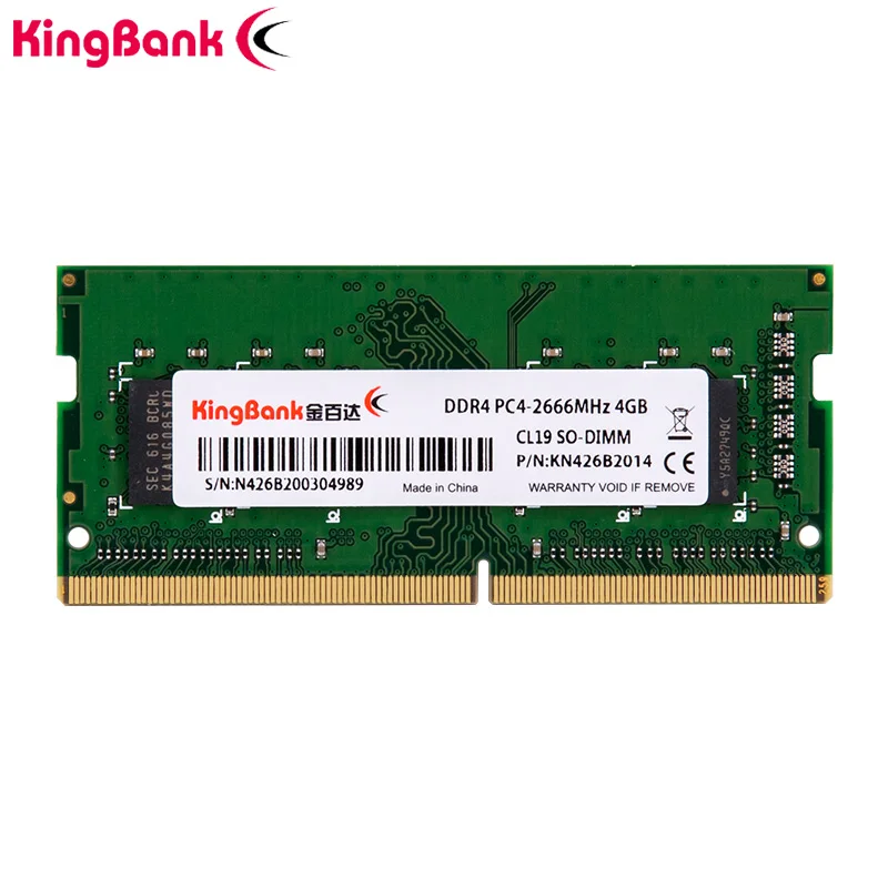 Оперативная память kingBnak 32 Гб DDR4 8 ГБ 4 16 2400 МГц 2133 2666 sodimm для ноутбука