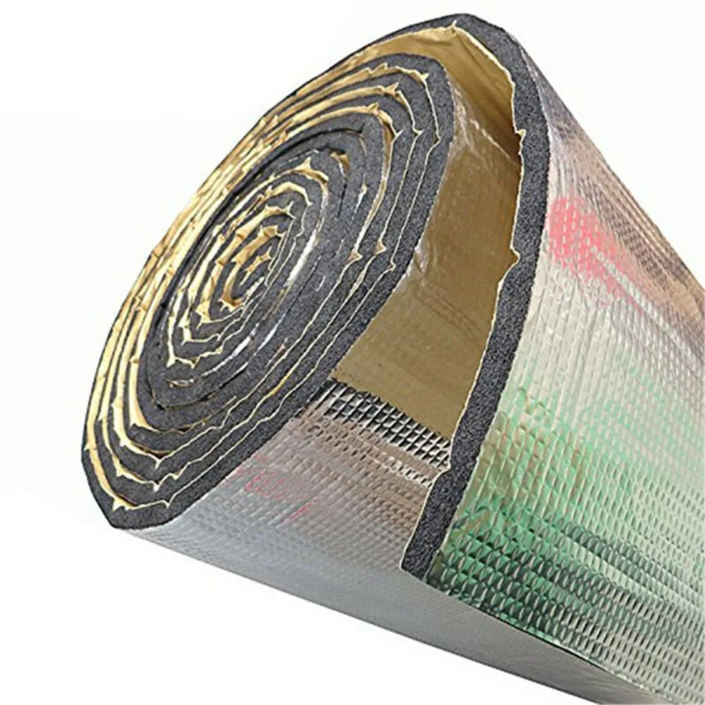 High temperature resistance Thermal Heat Insulation strong adhesive non combustible flame retardant Mat Accessories Auto kit