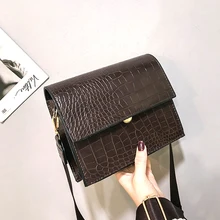 Винтажная маленькая сумка через плечо, женская классическая сумка через плечо с рисунком аллиготара, женская сумка через плечо с широким ремешком, женские сумки-мессенджеры