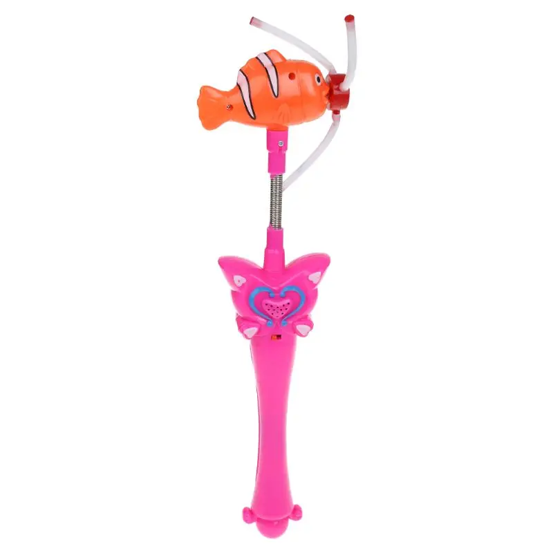 1PC New Flash Light Wind Spinner Glitter Glow Windmill Luminous Music Toys Children Wheel Butterfly Magic Stick Gifts |
