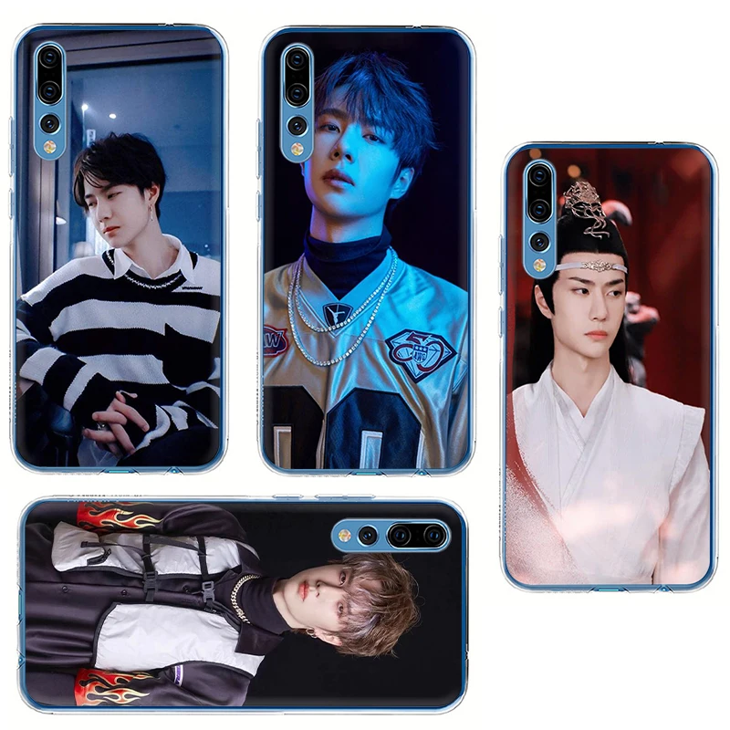 Силиконовый чехол EWAU The Untamed Wang Yibo для Huawei Honor 6A 7A 7C 7X 8C 8X 8 9 Note 10 Lite view 20 9X pro 8A
