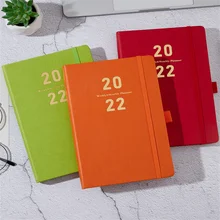 

2022 1PC English Schedule 365 Days Daily Book Stationery Planner School Agenda Valentines Day Gifts Office Accessories
