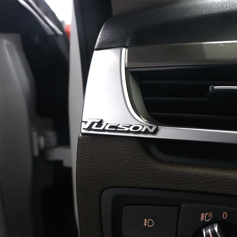 10X pioneer спикер алюминиевый 3D стикер Рог Звук буквы наклейки для hyundai Tucson 2001- автомобильный Стайлинг значок украшения
