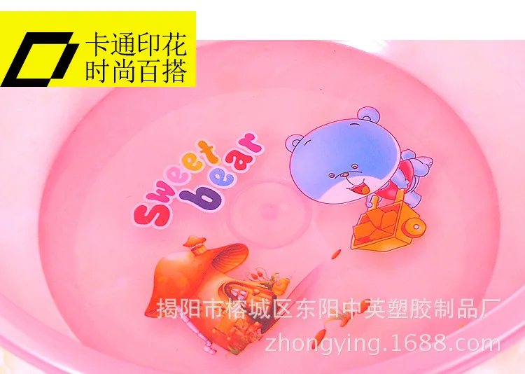Китайский и английский бытовой fa shi ручка из толстого пластика tou ming ручка с милым мультяшным принтом для студентов, общежития, умывальника для белья