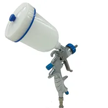 Профессиональный HVLP 600ml 1,3/1,4/1,7 мм сопло гравитационный Пневматический воздушный Краски стерилизации пистолет-распылитель для авто ремонт инструмента Краски ing комплект
