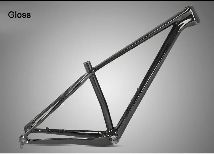 Twitter M5 Mtb Carbon 18K Frame 29 27.5er Thru Axle 12*142mm Matte Gloss Black Carbon Fibre Disc Brake Inner Cable - Цвет: 27.5 Matte