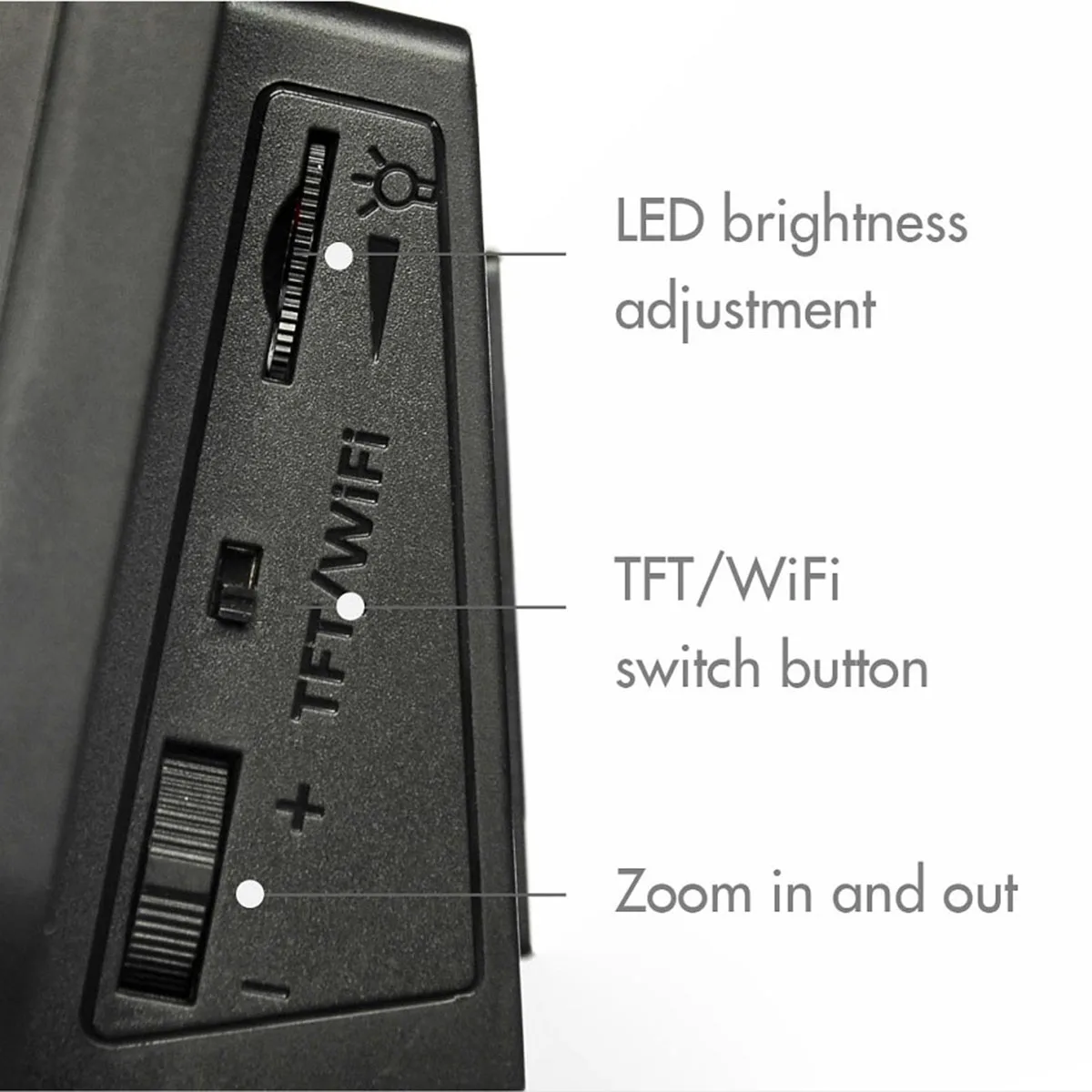 4," 2.0MP lcd Wifi микроскоп перезаряжаемый 8 регулируемый светодиодный USB цифровой электронный микроскоп Поддержка IOS для системы Android