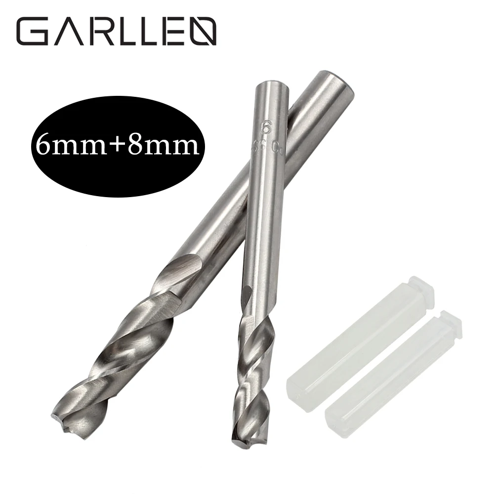 Профессиональное сварное сверло GARLLEN Набор насадок для работ по металлу 6/8 мм HSS-CO