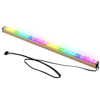 

Light Emitting RGB Light Bar 28cm netic Suction Color Change Color LED Hard Light Bar Computer Case Decoration