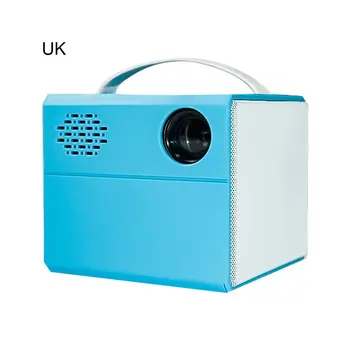 

High Quality Projector True Stereo Super Sense Sound HD 1080P Home Projector Portable LED Projectors Blue Color