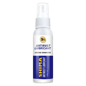 

Vehemo 120ml Rust Inhibitor Chrome Paint Lubricant Iron Powder Antirust Lubricant for Cleaning Aluminum Restore Luster