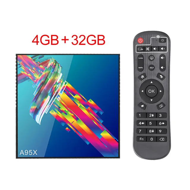 4G 32G TV BOX A95X R3 Смарт ТВ приставка Android 9,0 4 Гб ОЗУ 64 Гб ПЗУ RK3318 2,4G+ 5G двухдиапазонный Wifi 4K HD медиаплеер домашний кинотеатр телеприставка - Цвет: 4G 32G TV BOX