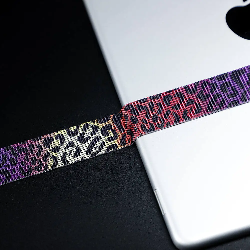 Высококачественная Миланская петля для apple watch, ремешок для apple watch 4, 5, ремешок 44 мм, 40 мм, iwatch 3, 2, 1, 42 мм, 38 мм, лучший материал - Цвет ремешка: Leopard2
