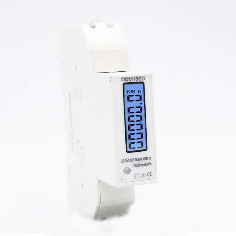 

5(100A) Electricity Single Phase Din Rail RS485 Modbus-RTU Power Energy Meter