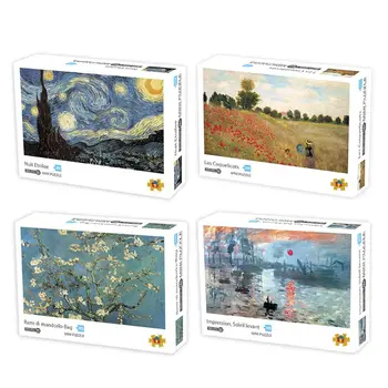 

1000 Pcs/Pack Puzzles Landscape Series Assemble Jigsaw Puzzles Creative DIY Gift