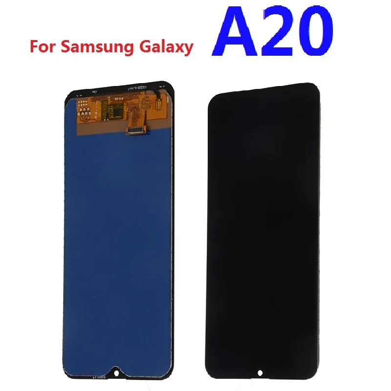 Для samsung Galaxy A20 A205 SM-A205F A205FN A205F/DS A205M A205G ЖК-дисплей Дисплей Сенсорный экран планшета Сенсор сборки Замена