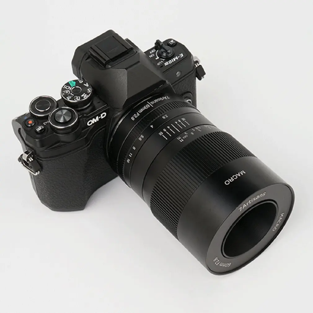7 artisans 60 мм f2. 8 1: макрообъектив с 1 увеличением подходит для Canon для EOSM EOSR E для Fuji для крепления M43