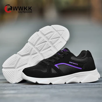 

WWKK Breathable Running Shoes Woman 2019 Autumn Fashion Sports Shoes Popular Men's Casual Shoes Comfortable Women's Couple Shoes