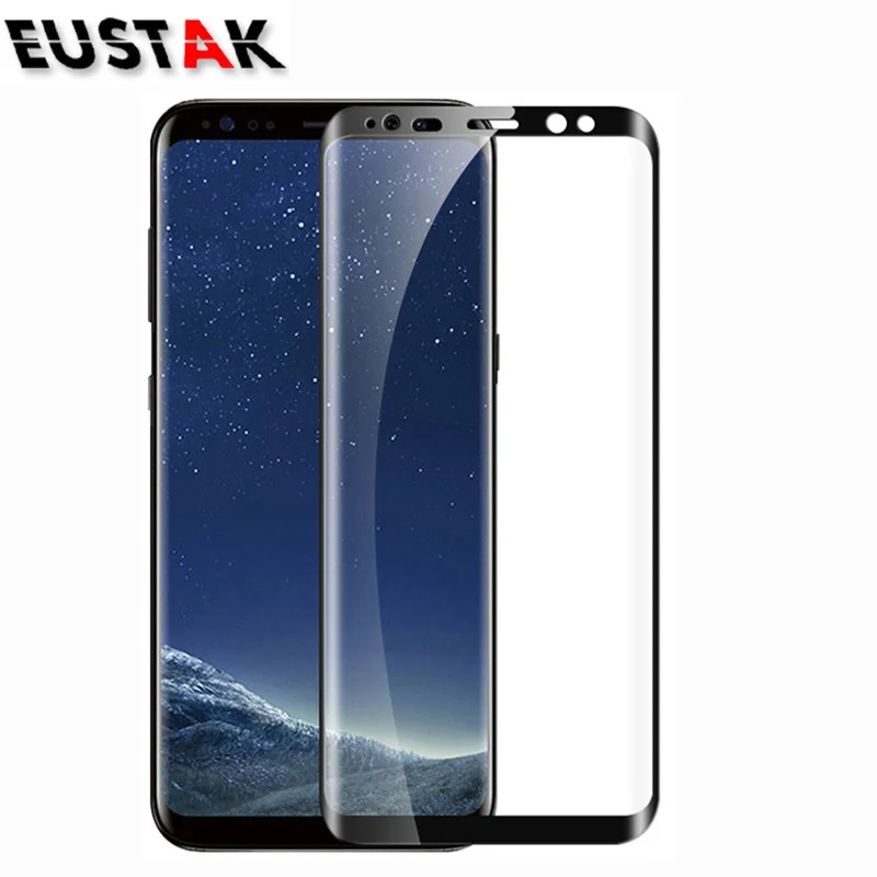 Закаленное стекло пленка для Samsung Galaxy Note 8 9 S9 S8 Plus S7 Edge 9D полный закругленный