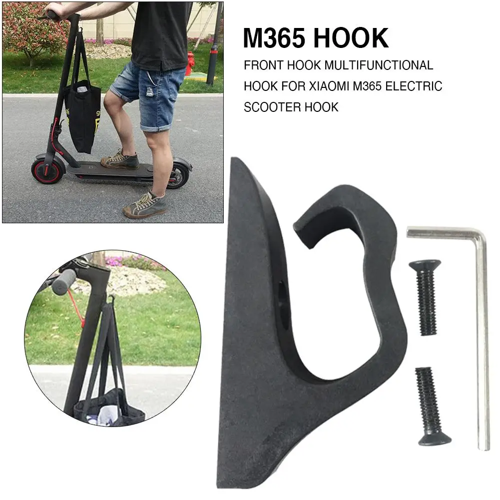 New Type for Xiaomi Mijia M365 M365 PRO Electric Scooter Front Hook Hanger Helmet Bags Claw Skateboard Scooter Grip Handle Bag