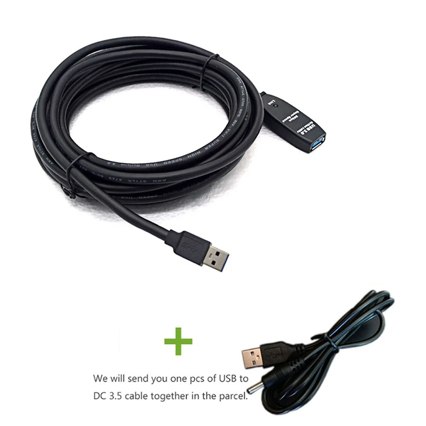 Active Repeater USB 3.0 Extension Cable Built-in IC Chipset?Male to Female Extender Cable?High Speed 5Gbps?5 10 15 20 25 30m