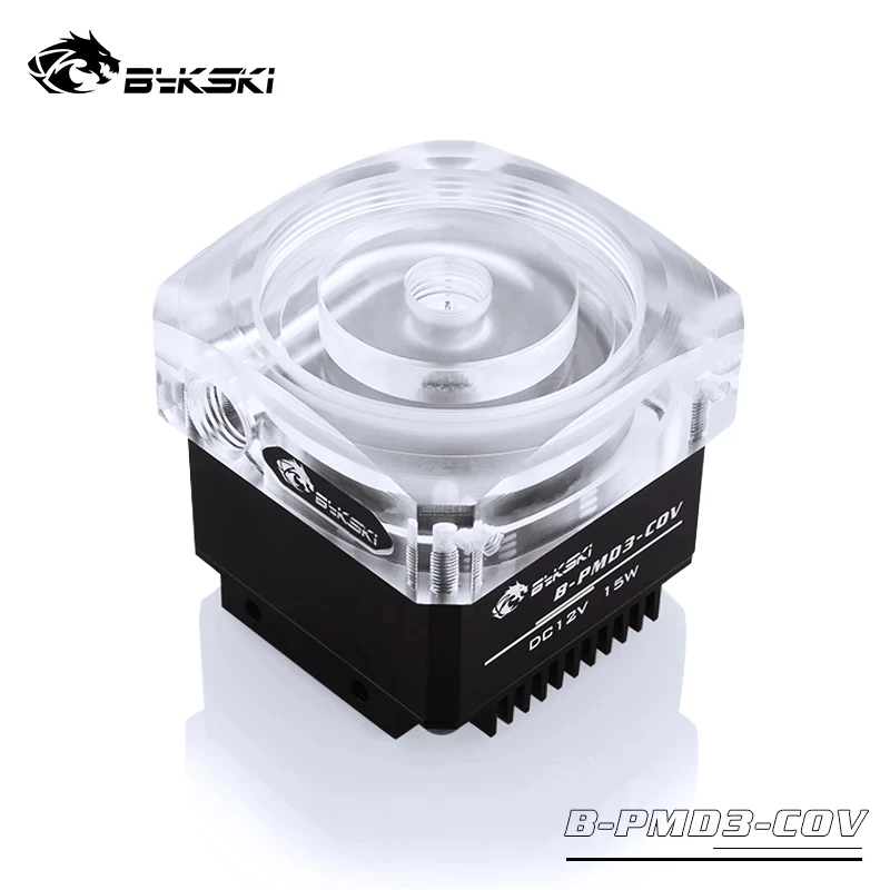 Bykski DDC Pump DC12V 10W Maximum Flow Lift 6 Meters 600L/H Radiator Size 62*62*58mm Support Combo Reservoir / 5V RBW 3PIN Light |