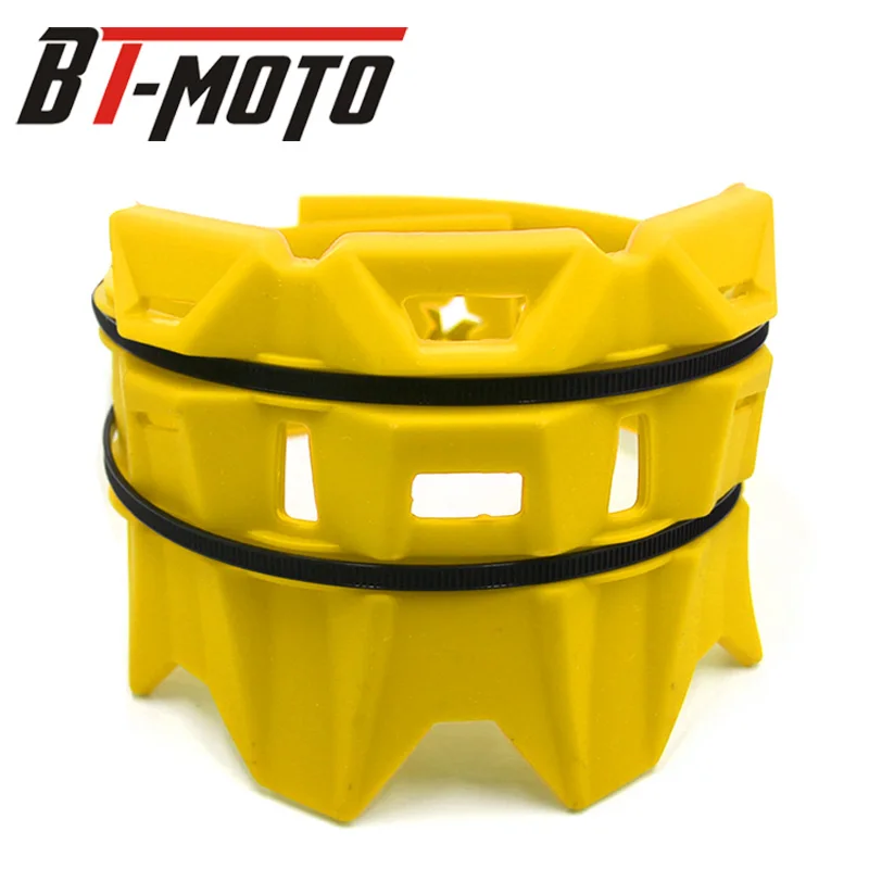 Мотоцикл выхлопной трубы защиты защитная крышка для SUZUKI RM250 RMZ250 RMZ450 RMX250 DR250 DRZ400 DR650 250-650CC - Цвет: A gold