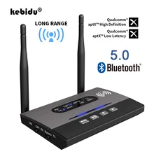 Kebidu 3 в 1 Bluetooth 5,0 передатчик приемник NFC аудио адаптер aptX-LL HD низкая задержка оптический 3,5 мм RCA AUX для ТВ/ПК