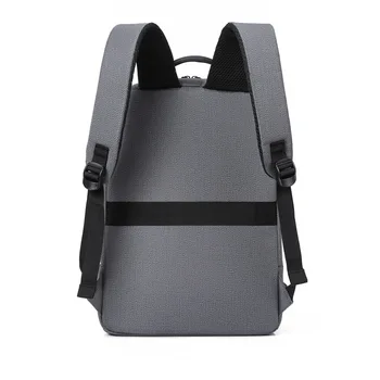 

New multifunctional backpack business men's water-repellent 15-inch laptop bag fashion simple USB charging travel backpack