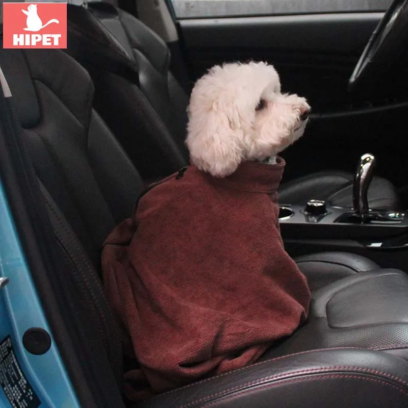 

Whole Wrap Dog Bathrobe Pet Cat Towel Car Travel Swimming Absorbent Quick Drying Small Large Dogs Bath Towel XS-L