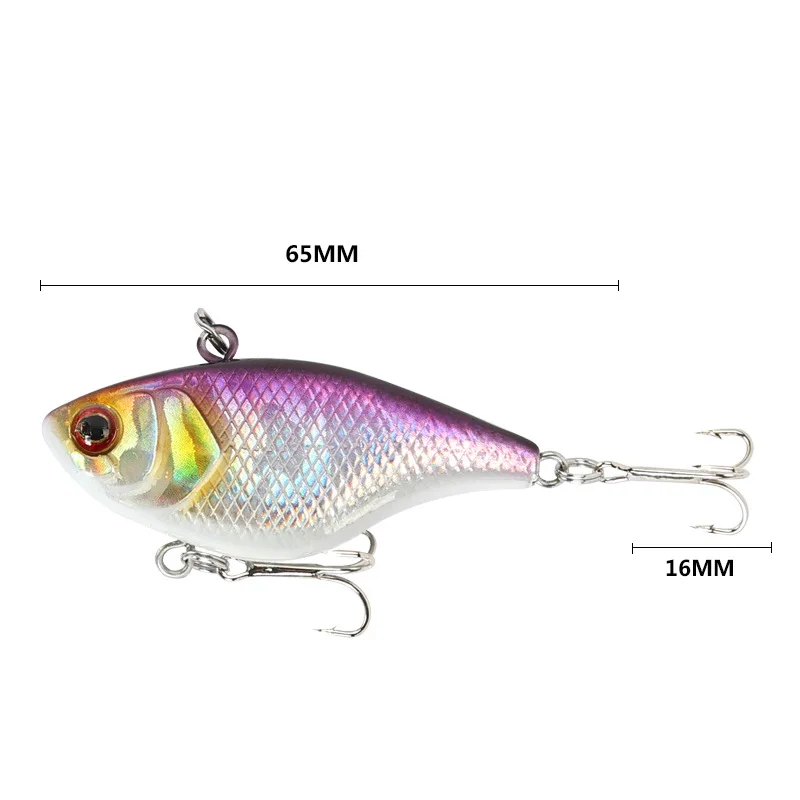 Fishing Lure VIB ratlin and vib for winter hard bait lures 3d 40mm 4.6g sinking all depth pike seabass isca artificial V029 Fishing Lure VIB ratlin and vib for winter hard bait lures 3d 40mm 4.6g sinking all depth pike seabass isca artificial V029
