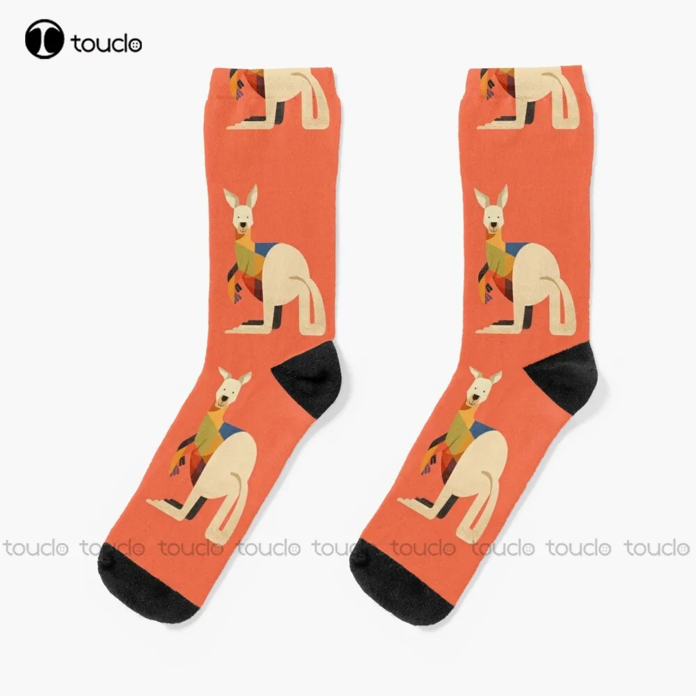 

Hello Kangaroo Socks Sock Boots Personalized Custom Unisex Adult Teen Youth Socks 360° Digital Print Hd High Quality Funny Sock