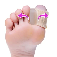 1Pair Toes Separator Hallux Valgus Corrector Bone Thumb Straightener Bunion Stretchers Protector Massage Foot Care Tools