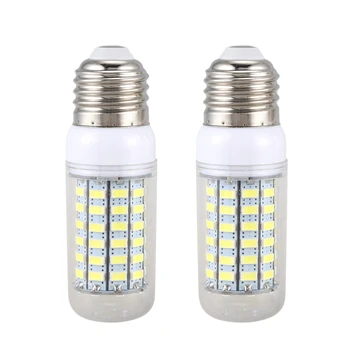 

Promotion! 2 pcs energy saving lamp E27 220V 69 SMD 5730 1500LM 6000-6500K LED corn lights