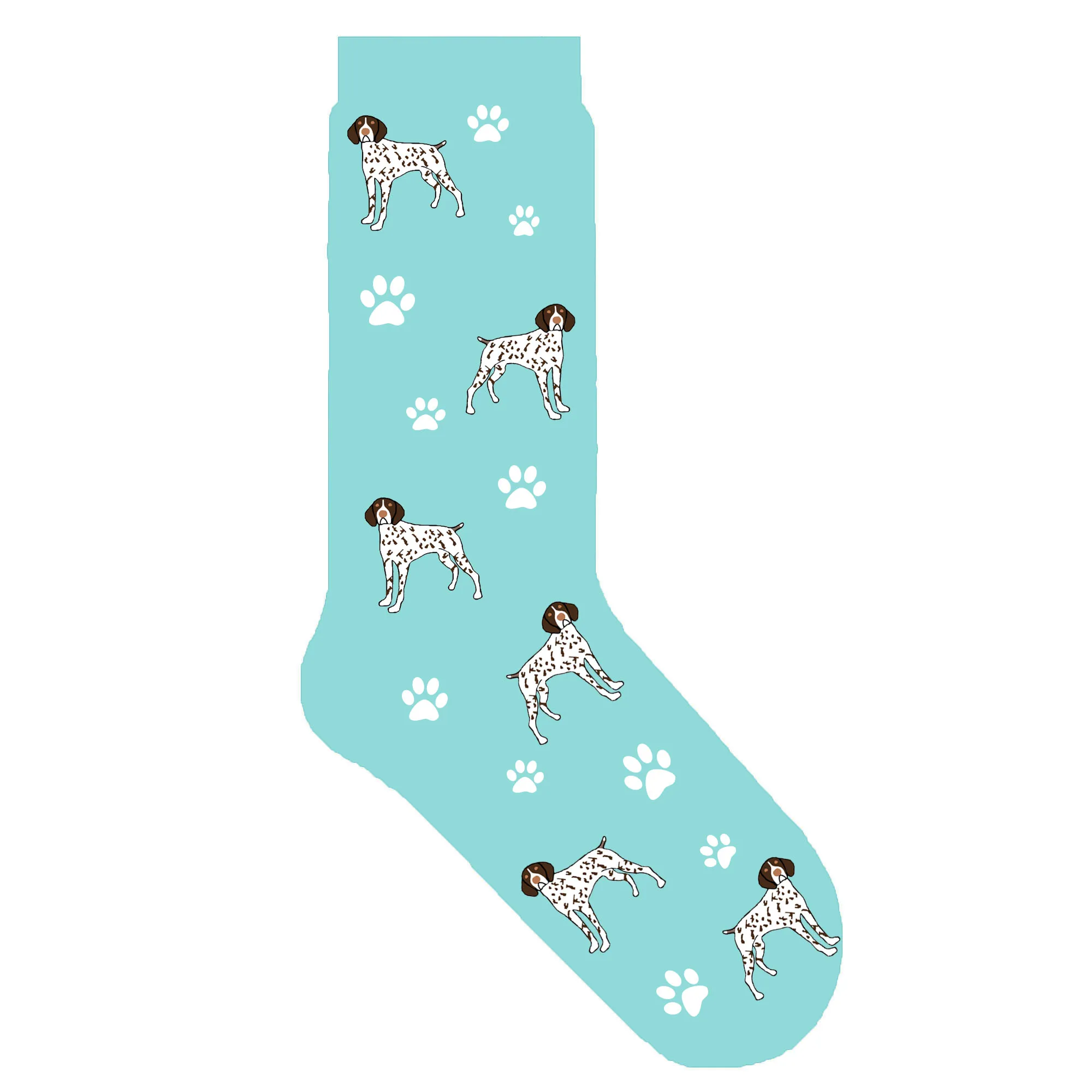 Pointer Dog gift Немецкий немецкий курцхаар, подарок для собаки, новинка, забавные носки для команды, подарок с домашним любимцем, милая собачка, мама, родитель,, 50 пар, унисекс - Цвет: Pointer Dog gift