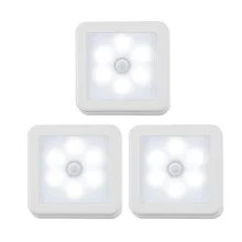 Датчик движения тела, настенная Индукционная лампа, светодиодная прикроватная Ночная лампа для дома, выставочный зал, домашний электронный аксессуар