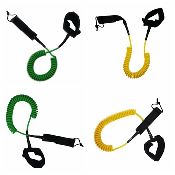 

10ft 7mm Ankle Leash Surfboard Coiled Stand UP Paddle Board TPU Paddle Board Rope Surfing Accessories 2020