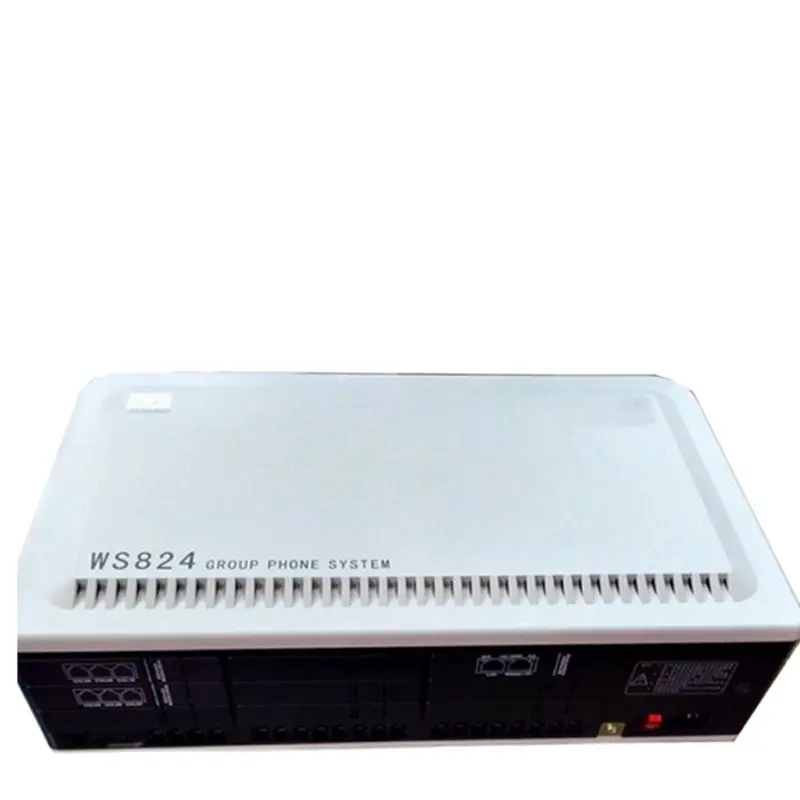 WS824DigitalPBXSystem416LinesTelephoneSwitchBoxOKforMax64