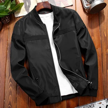 

2019New Style clothing Casual Bomber Jacket Men hip hop baseball Male Jackets Coat fashion jacket smooth jacket streetwear S-4XL