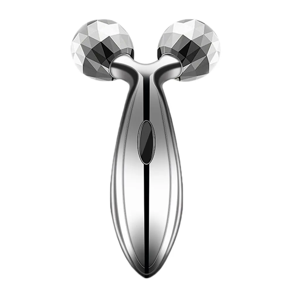 

Manual Women 3D Facial Roller Massager Thin Face 360 Degree Rotation Full Body Massager Wrinkle Remover Tool