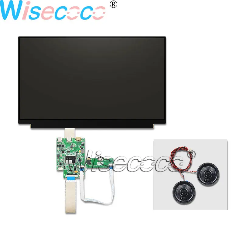 Wisecoco 13,3 дюймов 1920 × 1080 FHD ips тонкий lcd Дисплей eDP TYPE-C плата контроллера HDMI