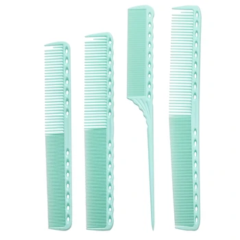 

5 Colors Anti-Static Hair Beauty Salon Comb Girls Ponytail Hairstyling Tools Barber Hairdressing Detangling Platic Fashion