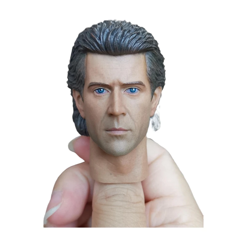 1/6 весы храбрая Уильям Уоллес голова лепить Мел Гибсон Headplay для 12 &quotфигурку|head