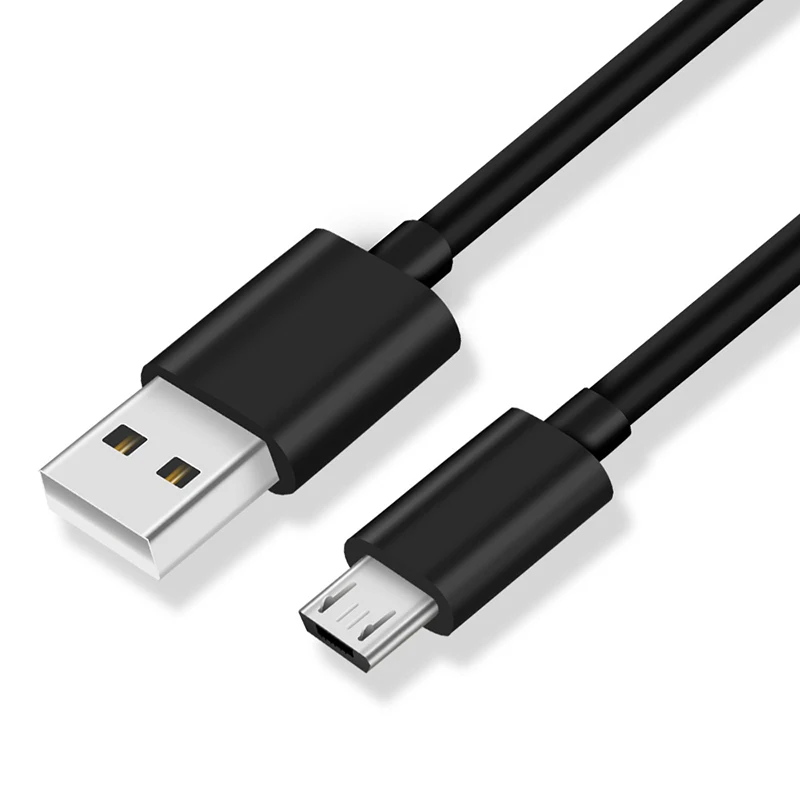 black Кабель для быстрой зарядки и передачи данных для мобильных телефонов, экологичный Micro Usb Android, 1 метр, 2,4 А, универсальный кабель для быстрой зарядки TPEV8 - Цвет: black