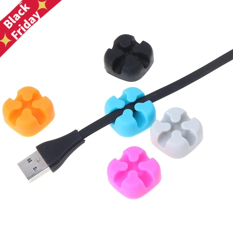 Компьютерный шнур мышь провод телефон USB кабель держатель ПК кабель органайзер для телефона Android сотовый телефон зарядное устройство шнур держатель