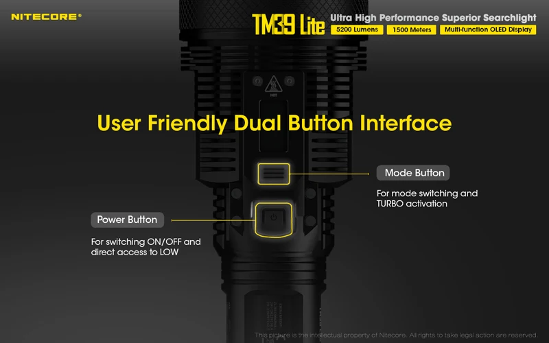 Nitecore TM39 Lite Flashlight Searchlight (14)