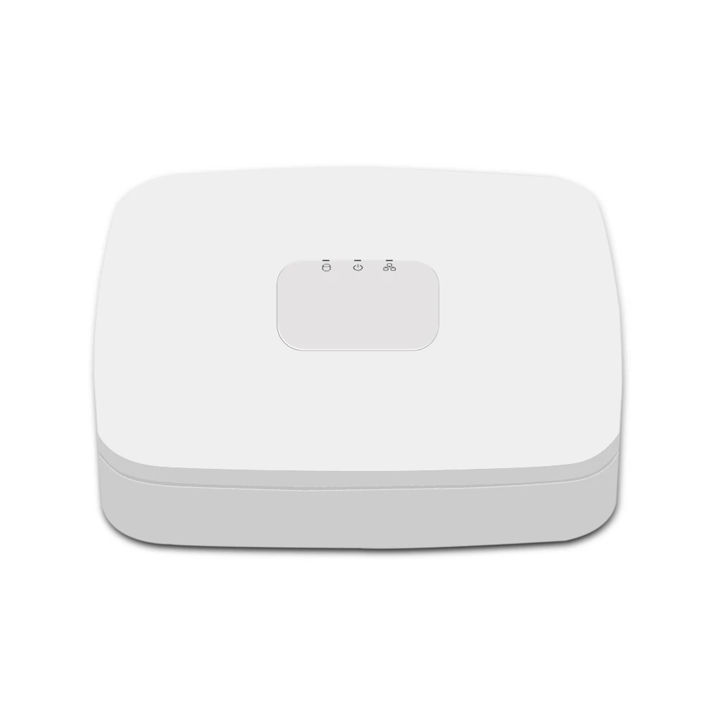 Сетевой видеорегистратор Dahua NVR4104-P-4KS2 NVR4108-8P-4KS2 сети NVR экономически эффективным 4/8-канальный сетевой видеорегистратор Смарт 1U 4/8PoE 4K и H.265 Lite Сетевой Видео Регистраторы